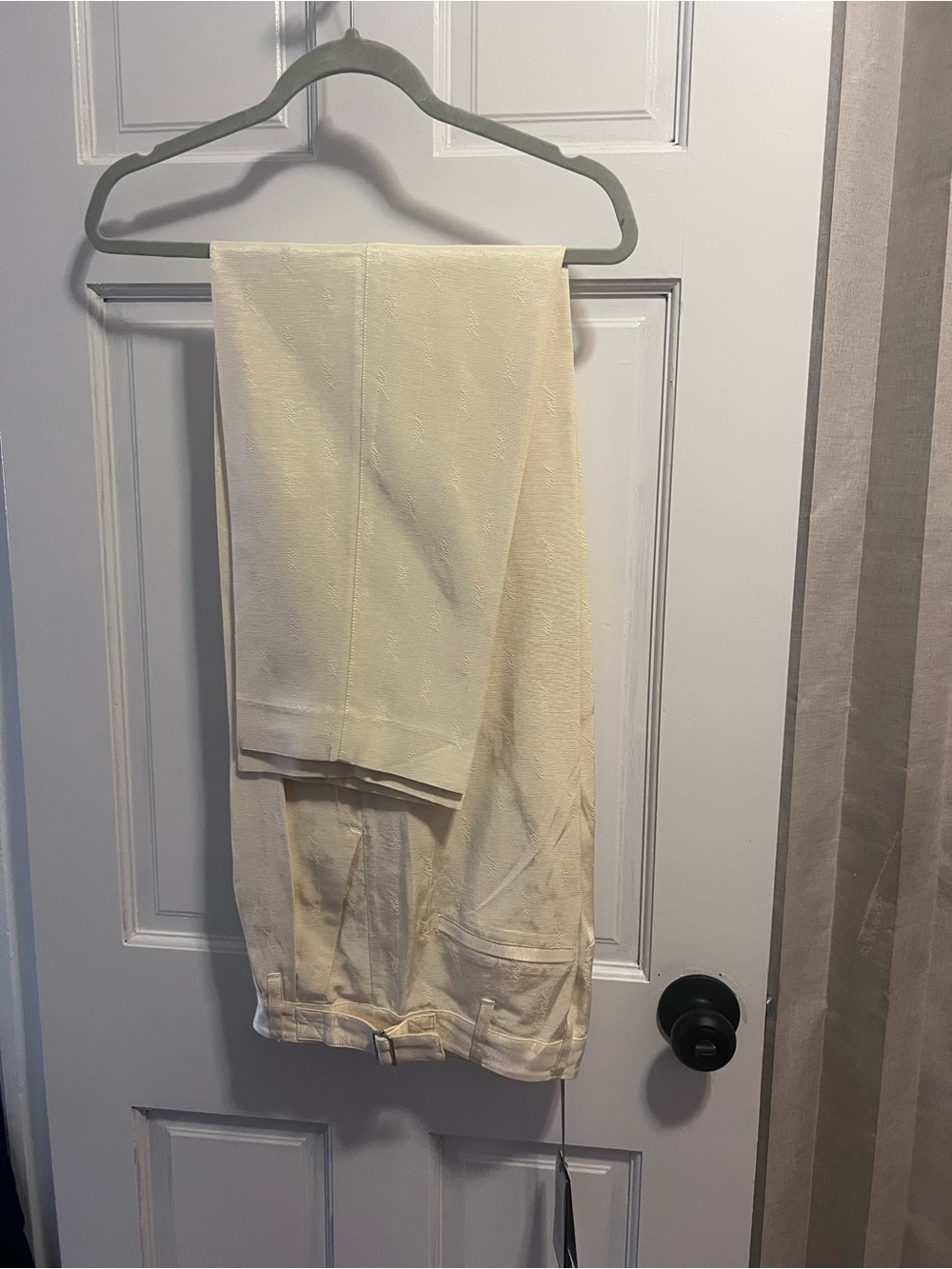 Kith Cream Textured Trousers